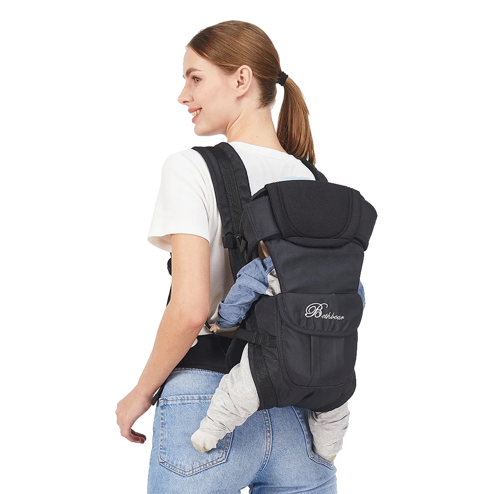 4-in-1 Ergonomic Baby Carrier | Newborn to Toddler Sling Backpack
