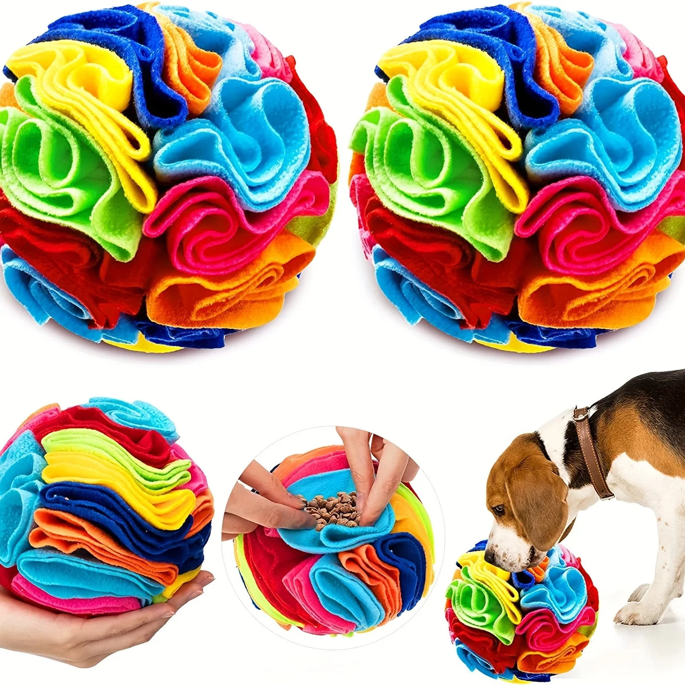 SniffSphere™ Interactive Treat Puzzle Ball for Dogs