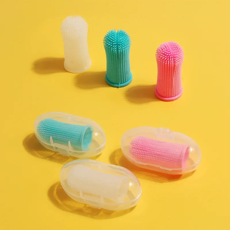 CloudRest™ Silicone Pet Finger Toothbrush