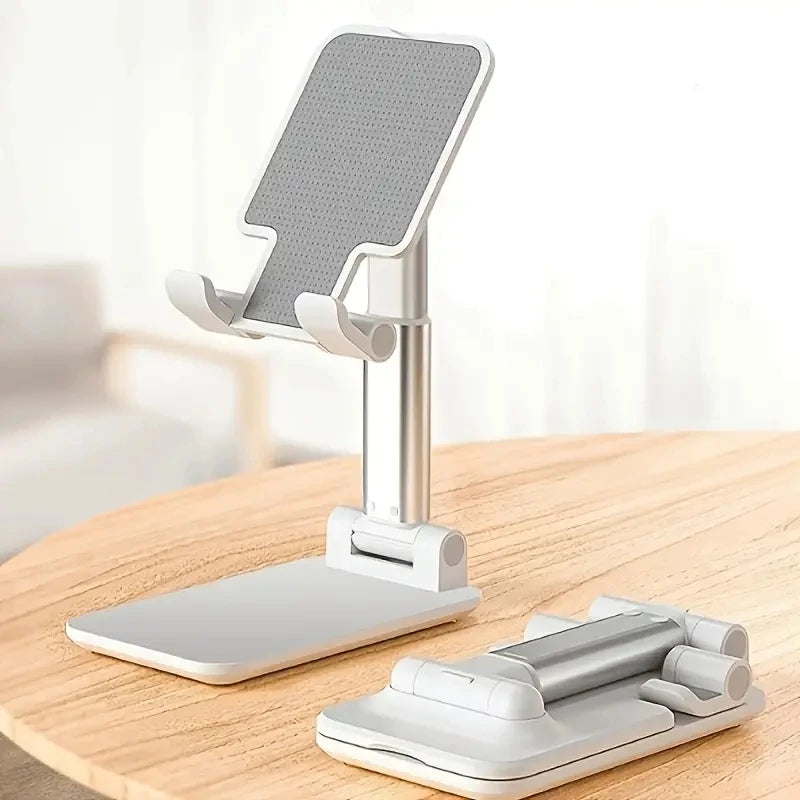 Adjustable Foldable Phone & Tablet Stand – Universal Desktop Holder for iPhone, Android & iPad