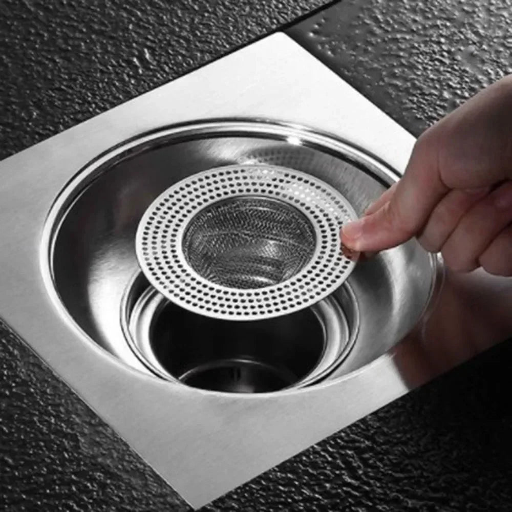 Stainless Steel Sink Strainer Mesh Filter – Kitchen Drain Hair Catcher