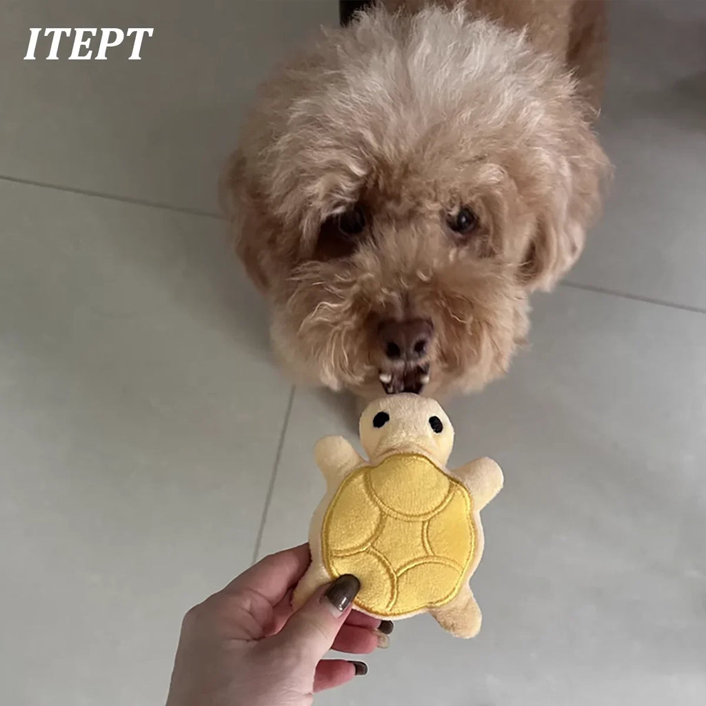 CloudRest™ Mini Turtle Plush Dog Toy