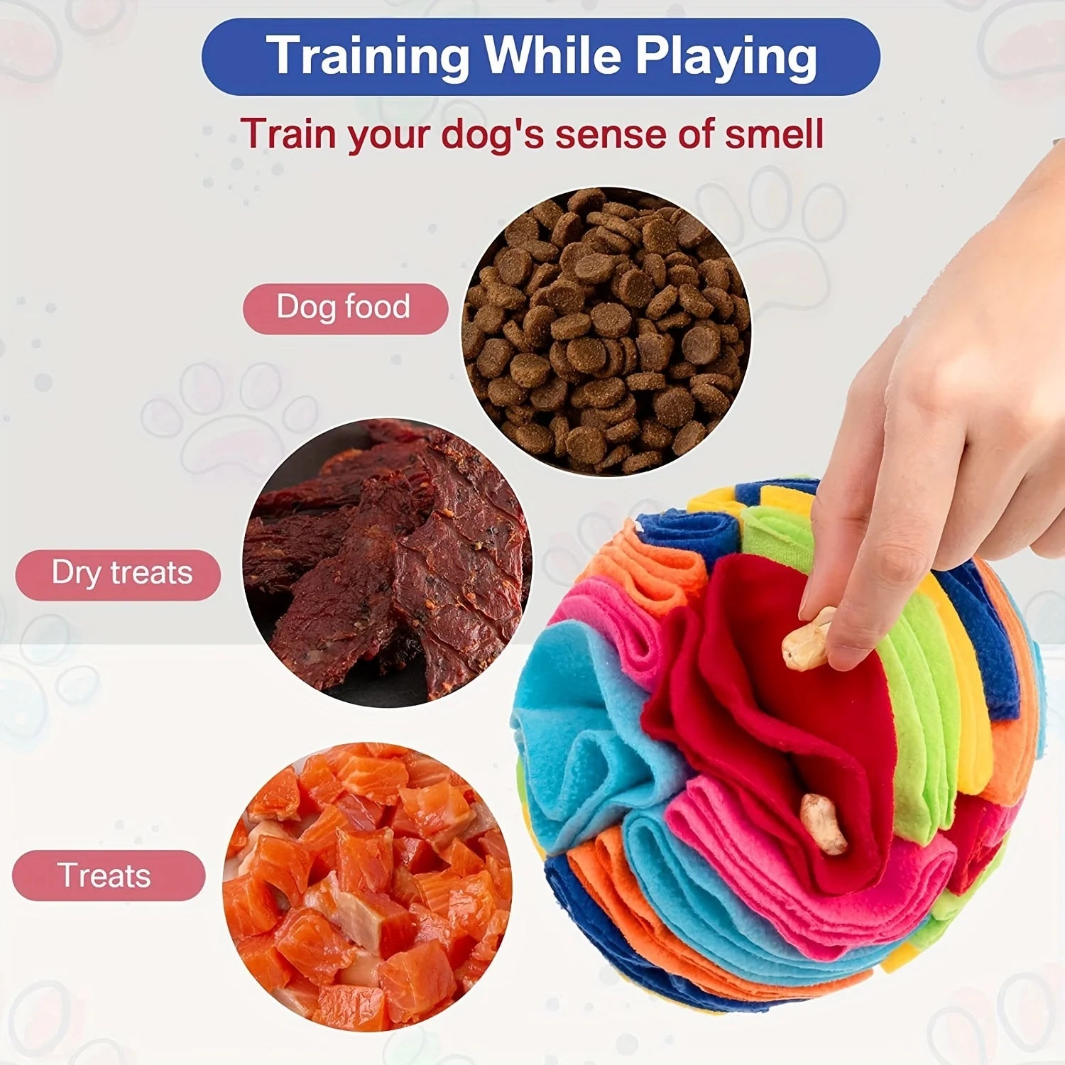 SniffSphere™ Interactive Treat Puzzle Ball for Dogs