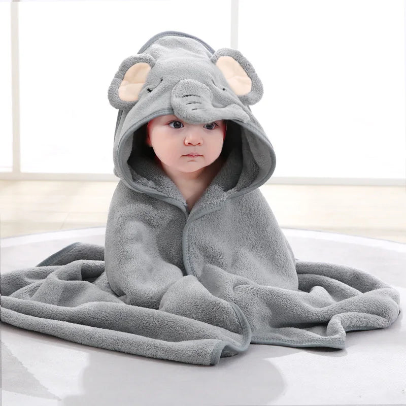 SnuggleWrap™ Hooded Baby Towel