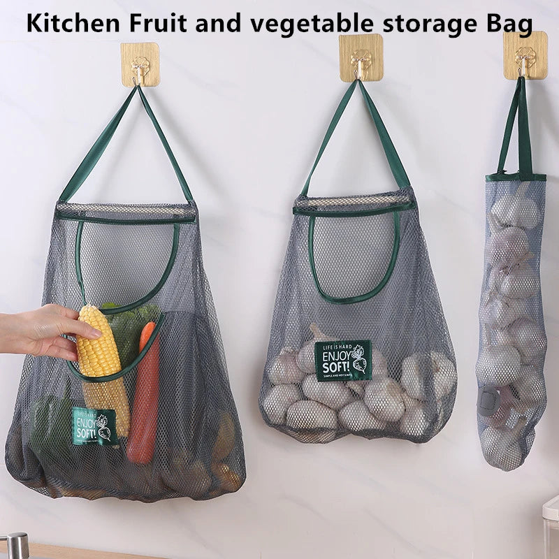 Reusable Hanging Produce Storage Bag