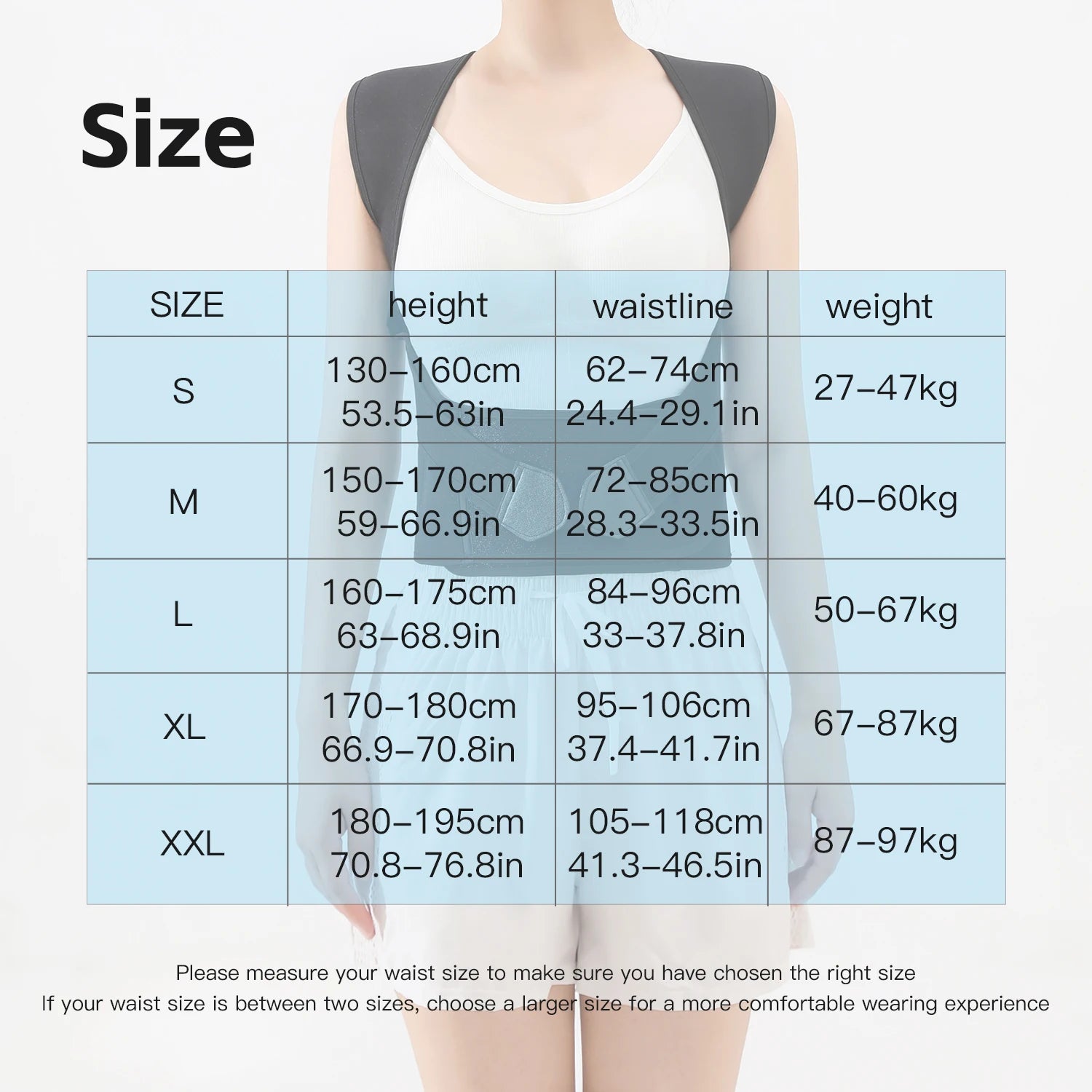 Adjustable Posture Corrector Back Brace for Men & Women – Upper Back & Shoulder Support