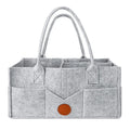 Felt Diaper Caddy Organizer – Large Capacity