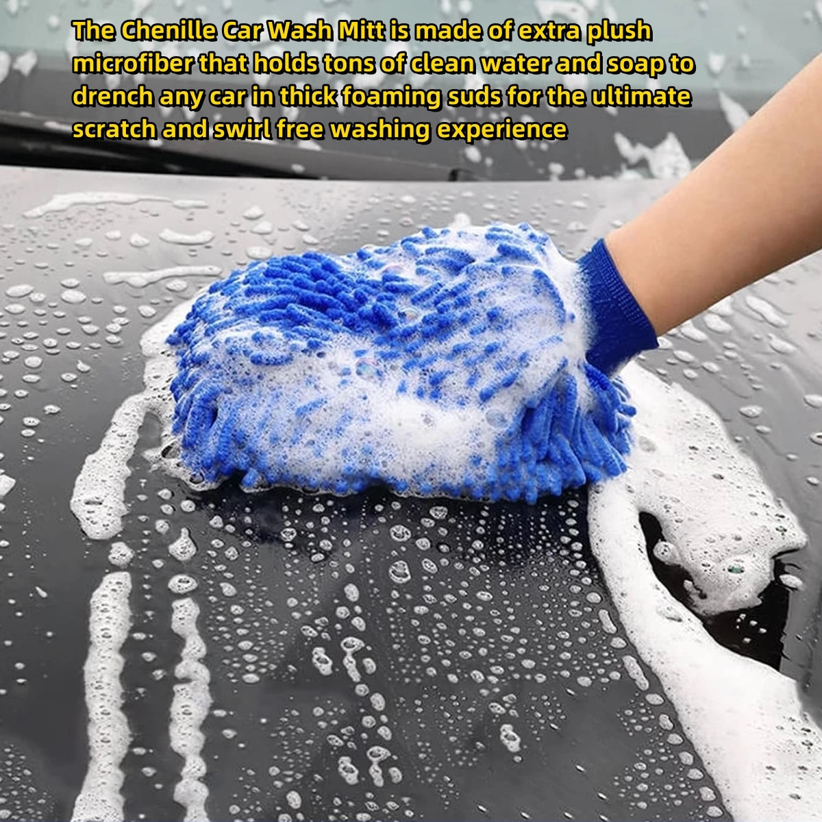 Premium Microfiber Car Wash Mitt