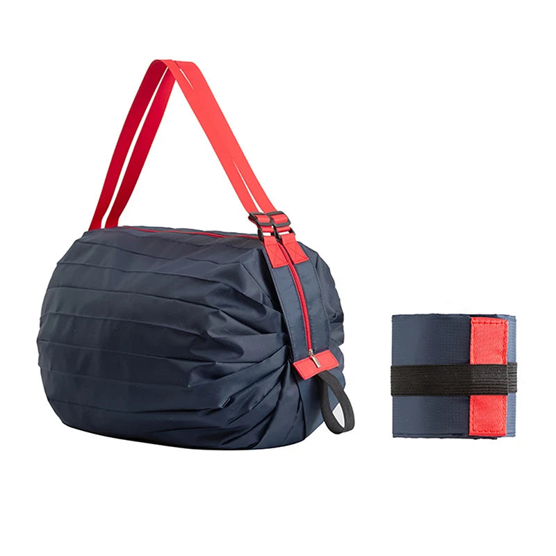 Foldable Large Travel Storage Tote Handbag with Handle