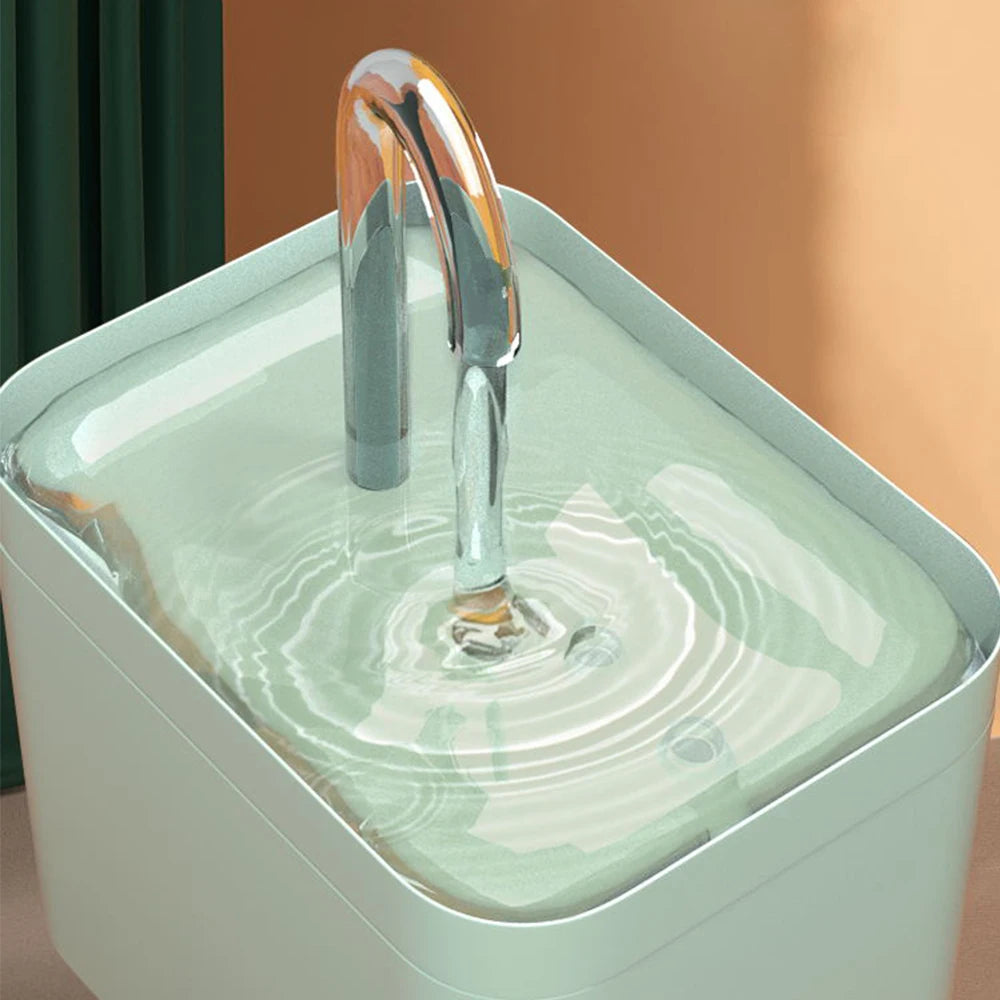 PureFlow™ Ultra-Quiet Pet Water Fountain - 1.5L Automatic Water Dispenser