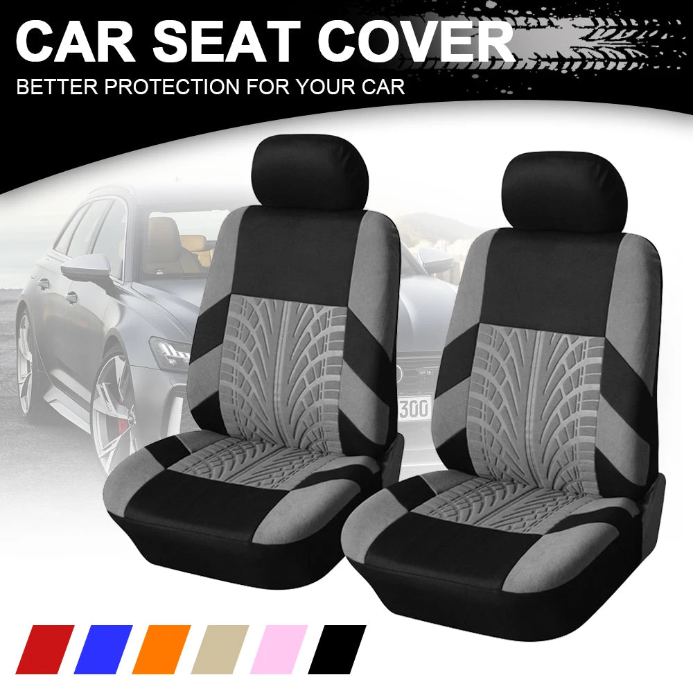 DriveStyle™ Premium Front Seat Covers - Universal Fit for Cars, SUVs & Trucks