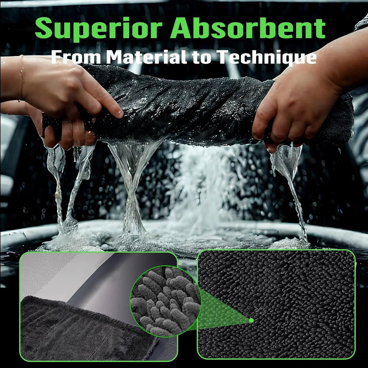 Premium Ultra Absorbent Microfiber Cleaning Cloth