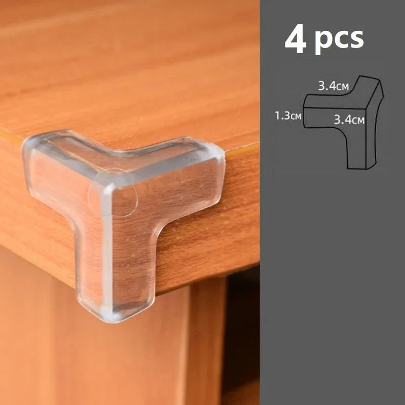 Clear Baby Corner Protectors (4 or 10 Pack)