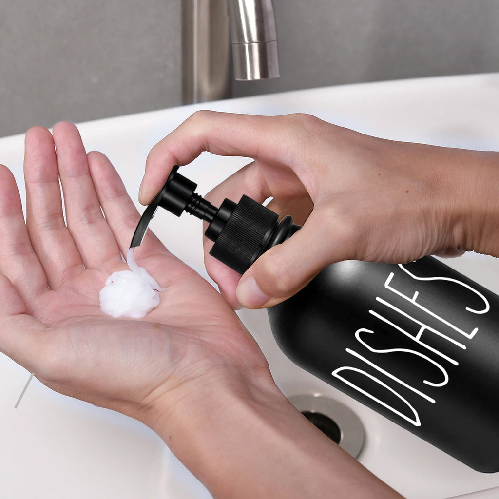 Farmhouse Hand & Dish Soap Dispenser Set