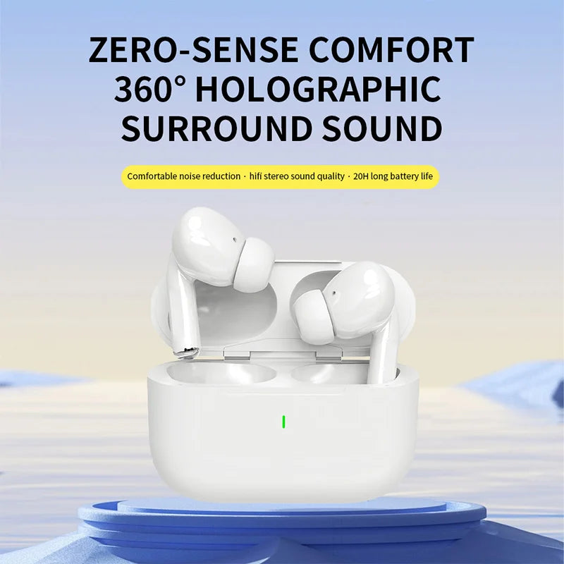 2025 Air Pro Wireless Bluetooth Earbuds – TWS HiFi Noise Cancelling Earphones, Waterproof Headphones with Mic for iPhone & Android