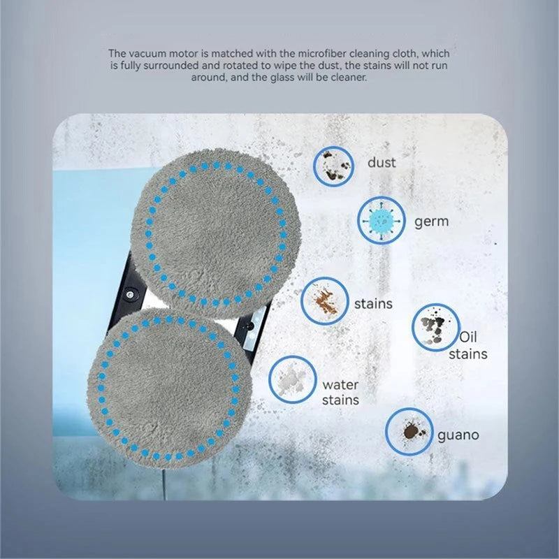 Reusable Microfiber Robot Mop Pads