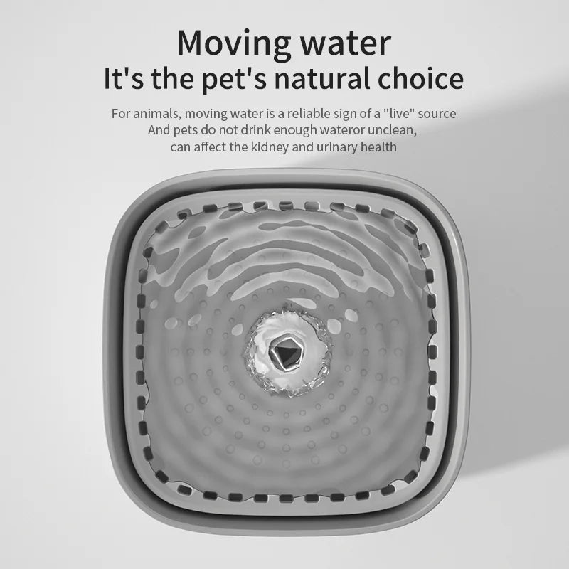 3L Automatic Cat Water Fountain - USB Quiet Pet Water Dispenser with Filter, Large Capacity