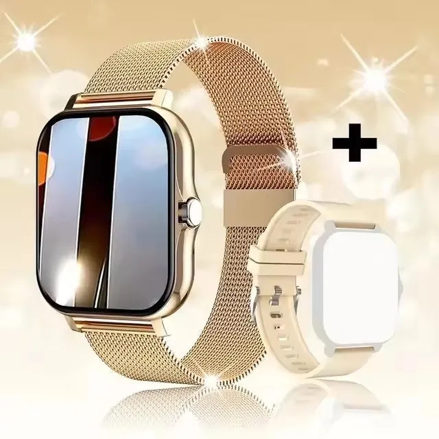 1.83" Waterproof Smart Watch for Men & Women – Bluetooth Call, Message Reply, Heart Rate & Sleep Monitor, Fitness Tracker with Pedometer for iPhone & Android