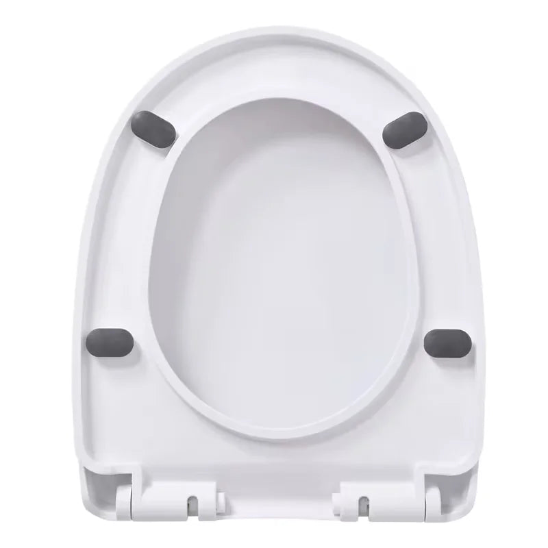 Luxury Soft-Close Quick Release Toilet Seat – Easy Install White Bathroom Seat