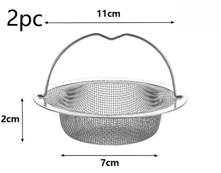 Stainless Steel Sink Strainer – Food & Hair Catcher