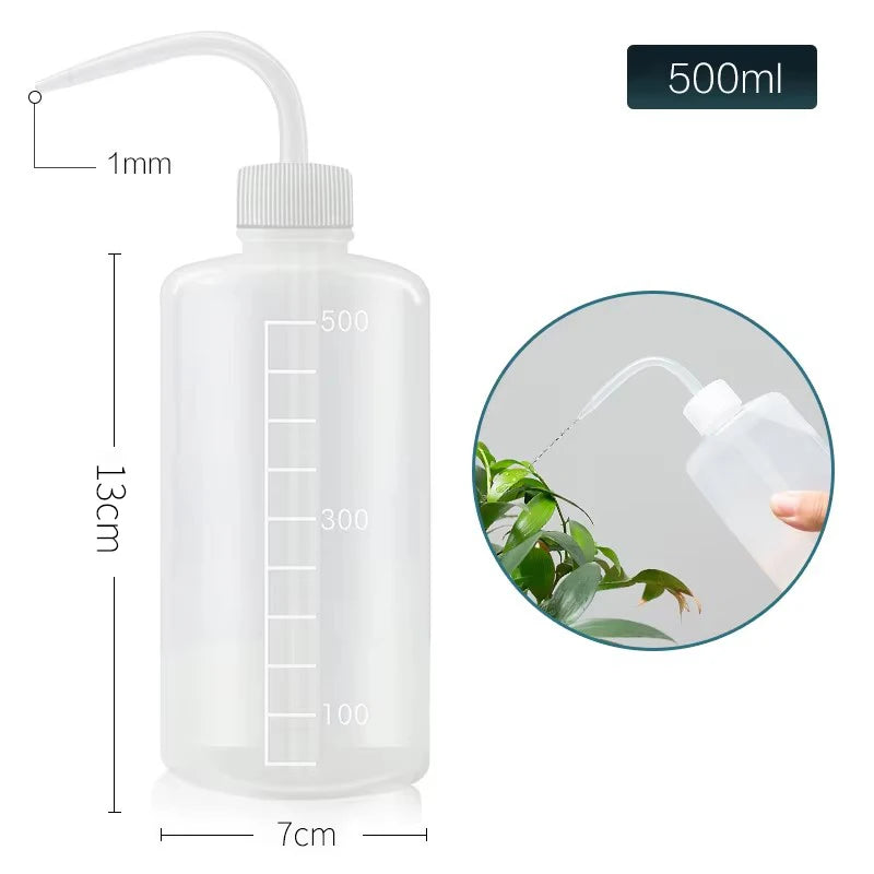 150/250/500mL Squeeze Watering Bottle with Long Spout – Precision Plant Watering Can for Succulents, Indoor Plants & Flowers
