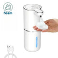 Touchless Automatic Soap Dispenser – USB Rechargeable Infrared Sensor Liquid & Foam Soap Pump for Bathroom & Kitchen