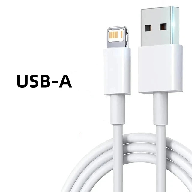 35W PD Fast Charger USB-C Wall Charger with Cable for iPhone 15/14/13/12/11 Pro Max – Quick Charge Adapter & Data Cord