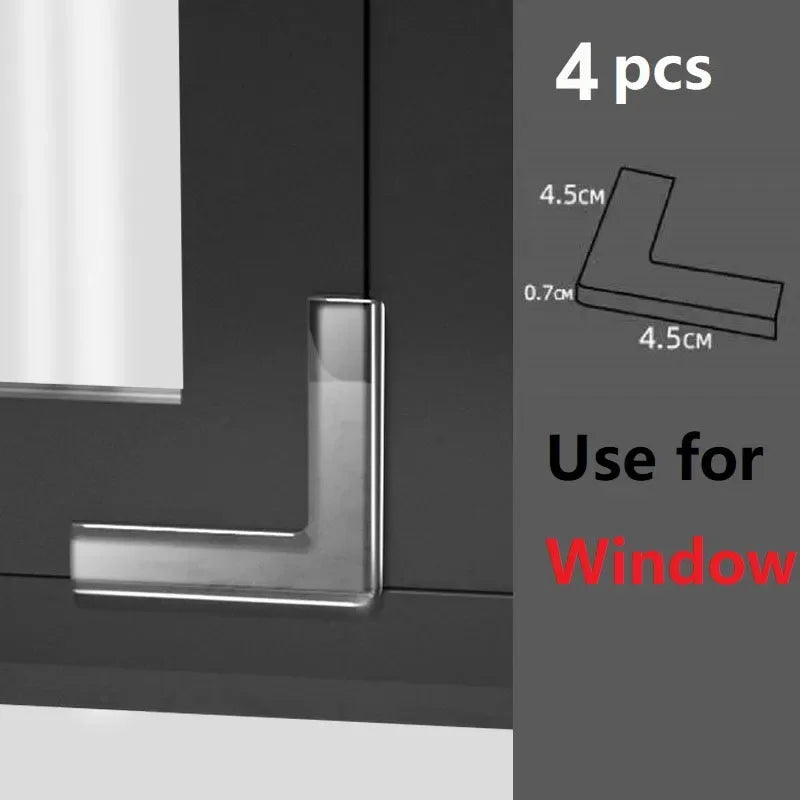 Clear Baby Corner Protectors (4 or 10 Pack)