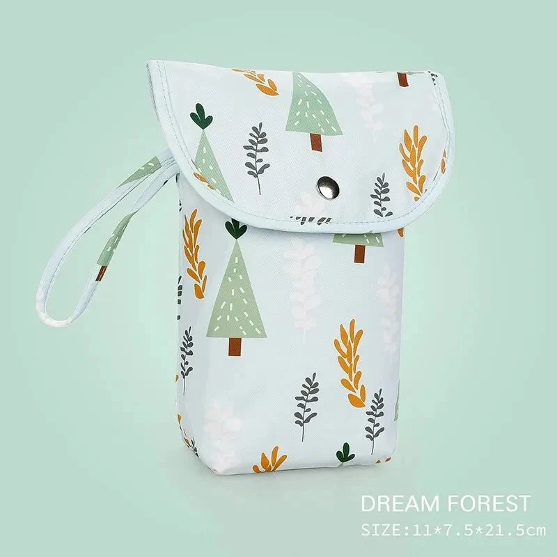 Waterproof Baby Diaper Wet & Dry Bag – Portable Travel Organizer