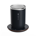 2-in-1 Coffee Cup Warmer with Automatic Magnetic Stirring Mug – USB Electric Self-Mixing Heating Plate for Coffee, Tea & Beverages