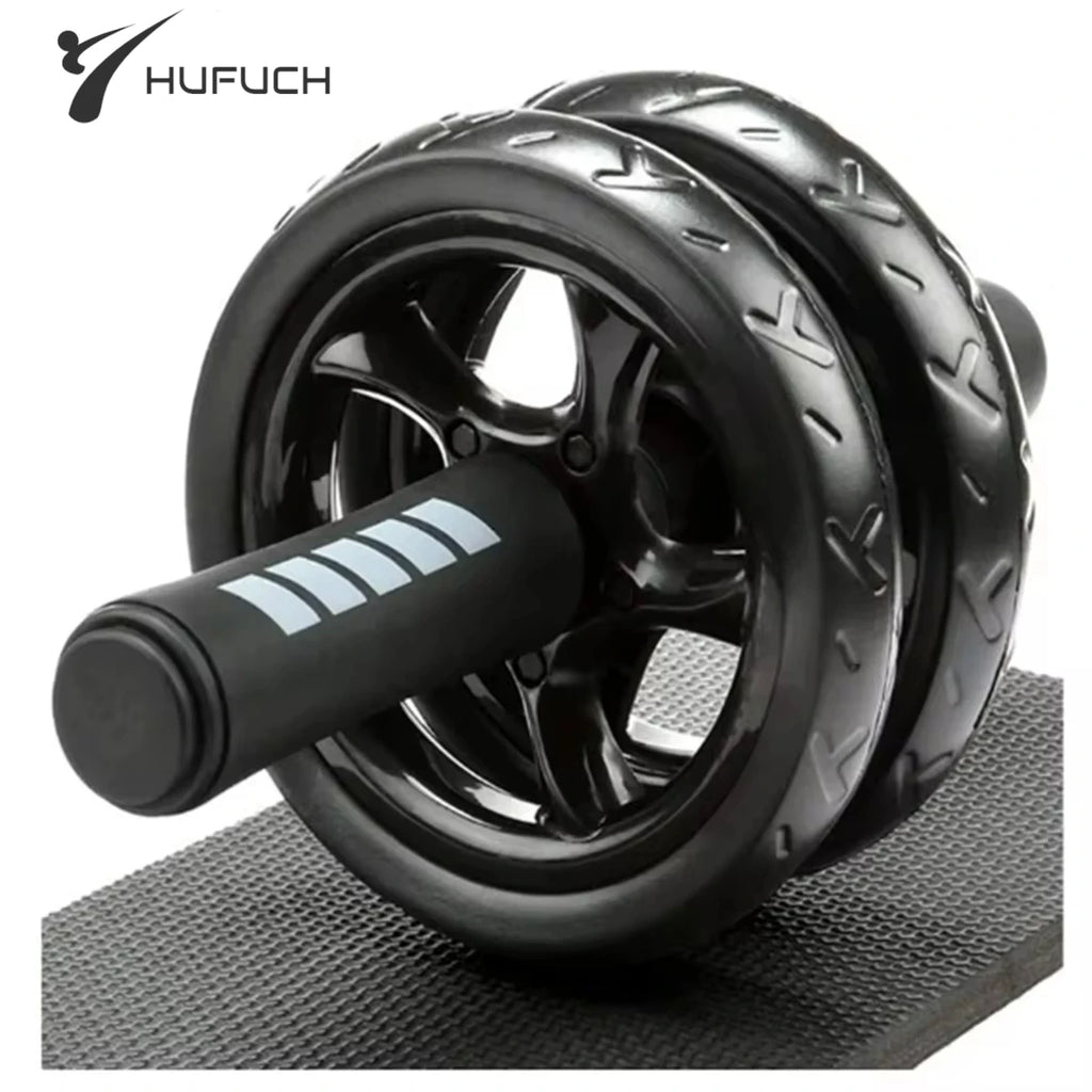 AB Roller Wheel for Core Workout – Portable Ab Roller with Knee Pad for Abdominal Exercise & Fitness Training