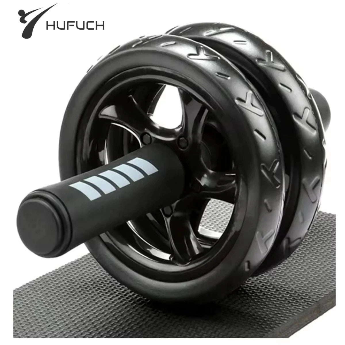 AB Roller Wheel for Core Workout – Portable Ab Roller with Knee Pad for Abdominal Exercise & Fitness Training