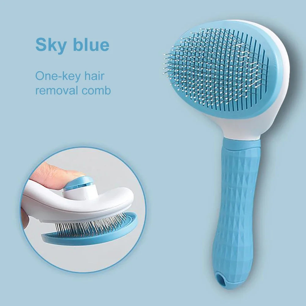 CloudRest™ Self-Cleaning Pet Slicker Brush