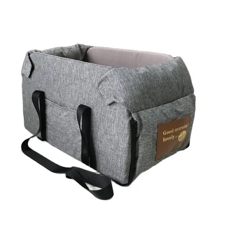 Luxury 2-in-1 Pet Car Seat & Travel Carrier – Portable Booster Seat for Small Dogs & Cats