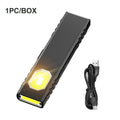 Multi-Functional EDC Flashlight – Magnetic Portable Work Light with Warning Flasher, Strong Beam & Clip for Outdoor, Emergency & Maintenance