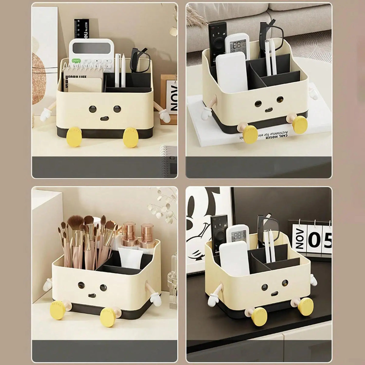 Cute Desktop Storage Organizer