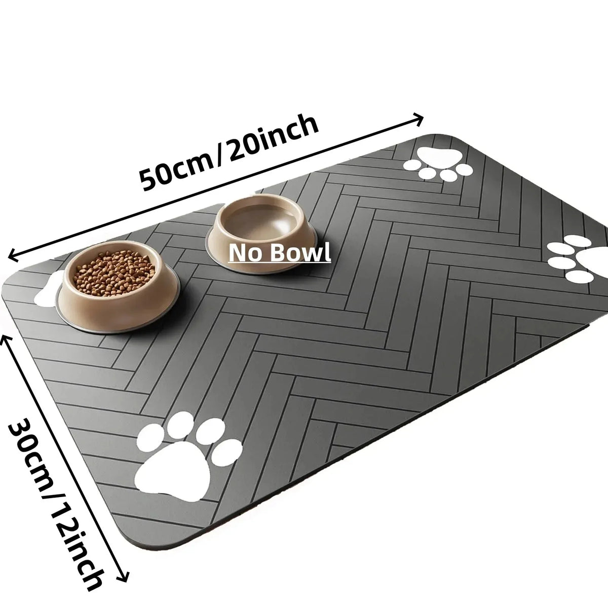 CloudRest™ Quick-Dry Pet Feeding Mat