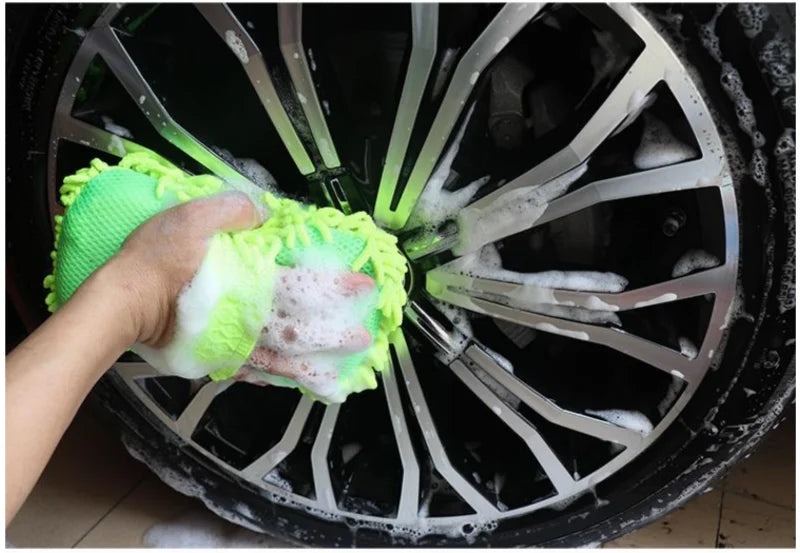 Premium Microfiber Car Wash Sponge Mitt