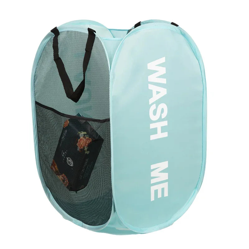 Collapsible Mesh Laundry Hamper