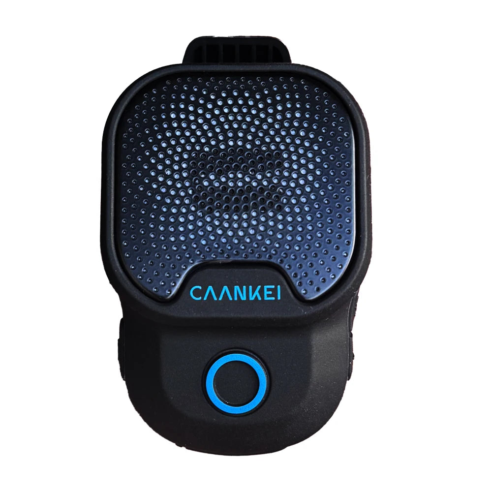 Wearable Bluetooth Speaker IPX7 Waterproof – Clip-On Portable Sports Speaker with Microphone, 30H Playtime, Hands-Free Calls & Music for Running & Outdoor