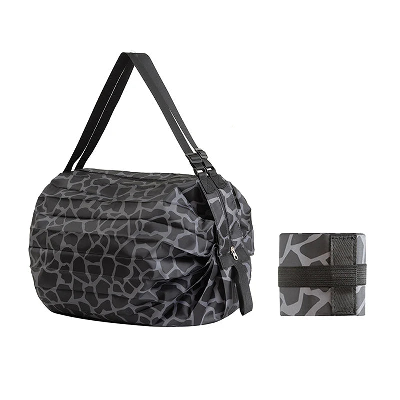 Foldable Large Travel Storage Tote Handbag with Handle