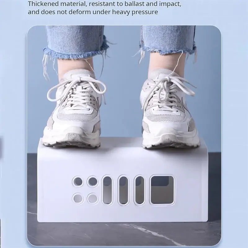 Multifunctional Cable Management Box - Wire Organizer & Power Strip Storage Case for Home & Office