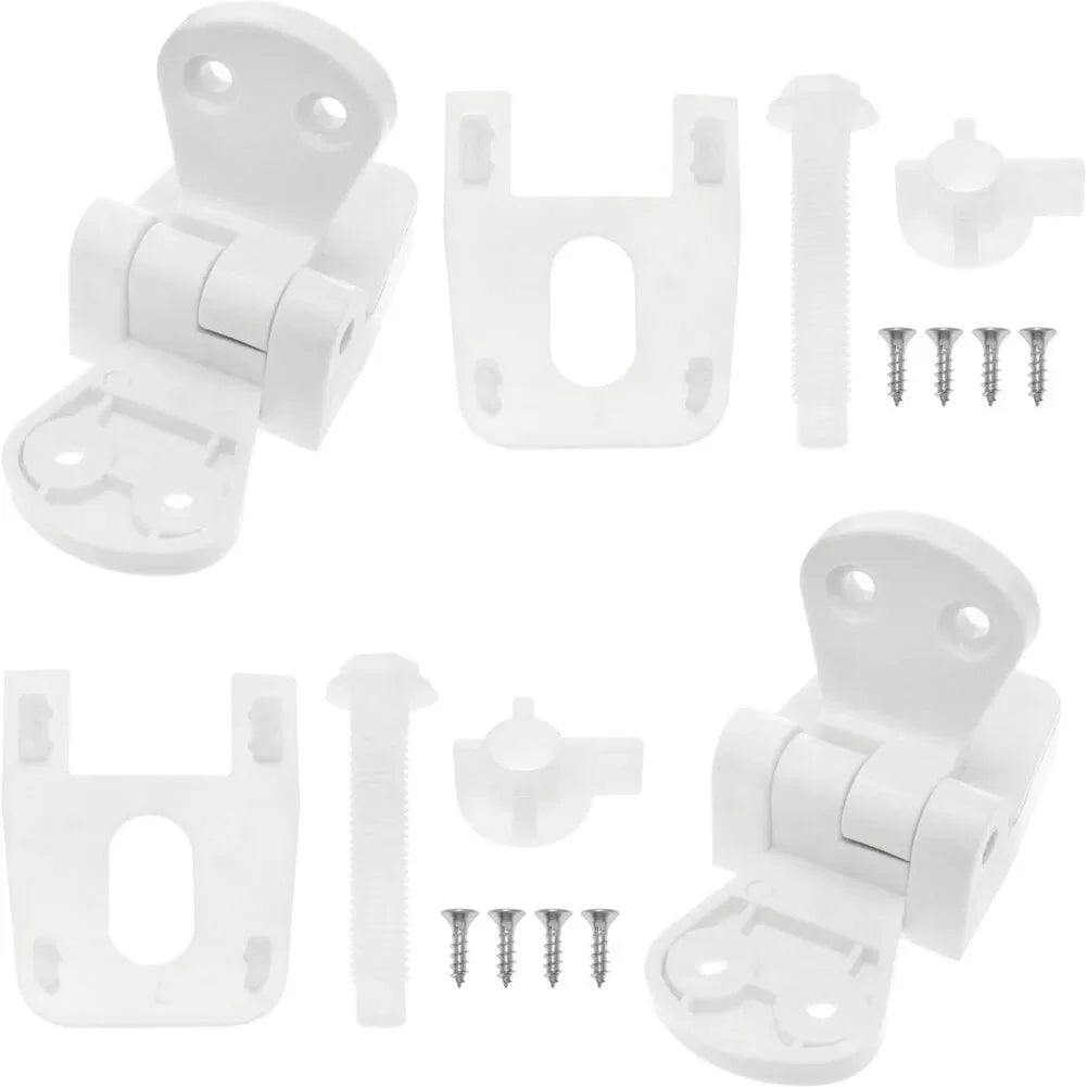 Universal Toilet Seat Hinge Repair Kit – Replacement Bolts & Hardware