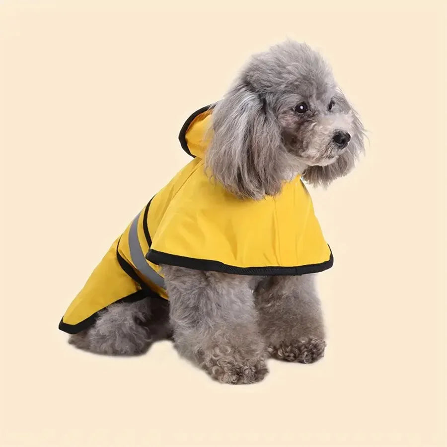 StormPaws™ Waterproof Dog Raincoat – Reflective Hooded Rain Jacket for Small, Medium & Large Dogs