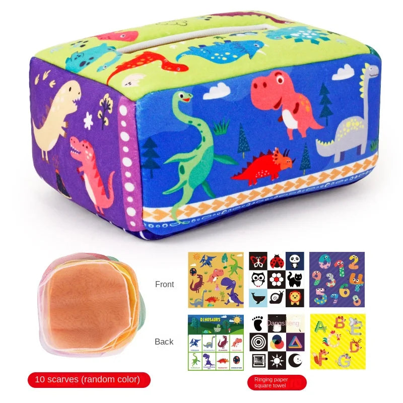 SensoryFun™ Montessori Tissue Box Toy