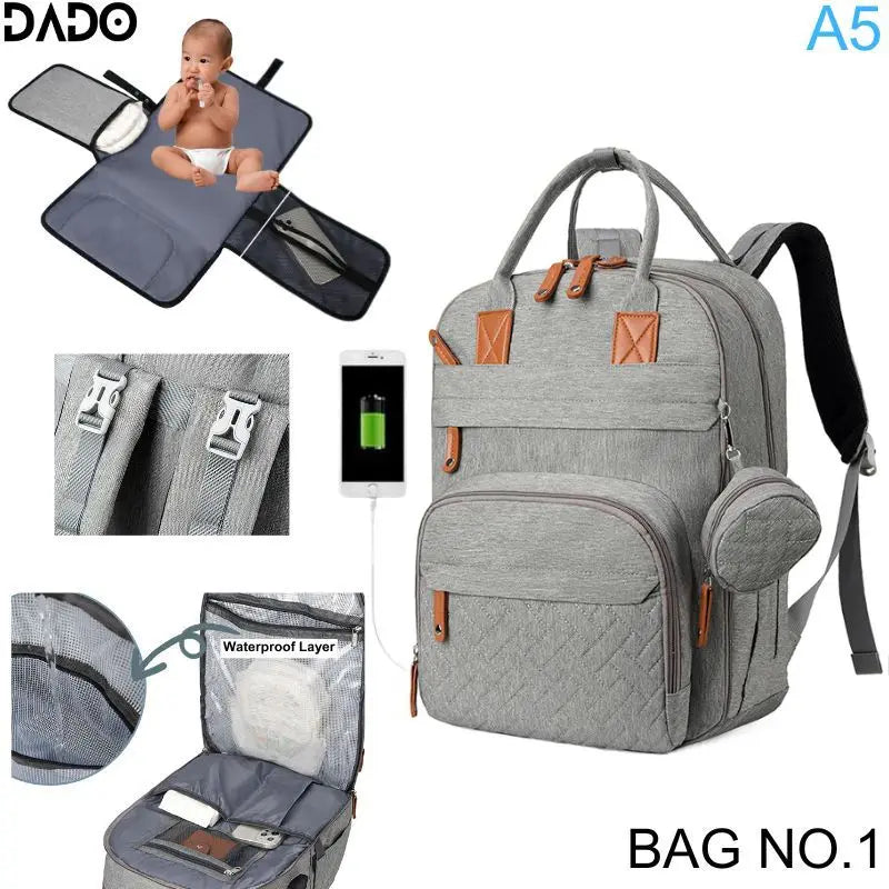Waterproof Diaper Backpack