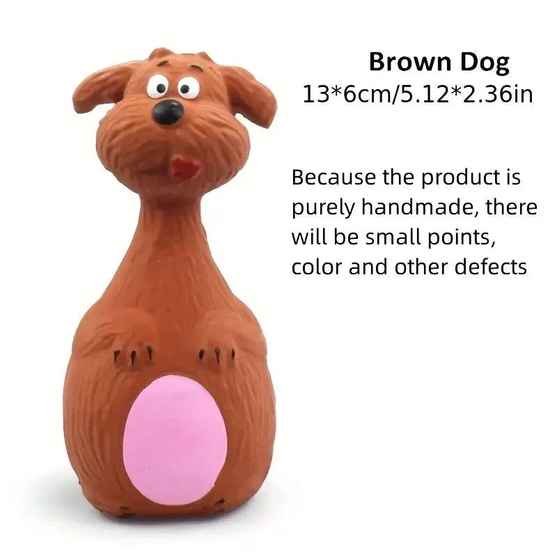 CloudRest™ Squeaky Rubber Dog Toy