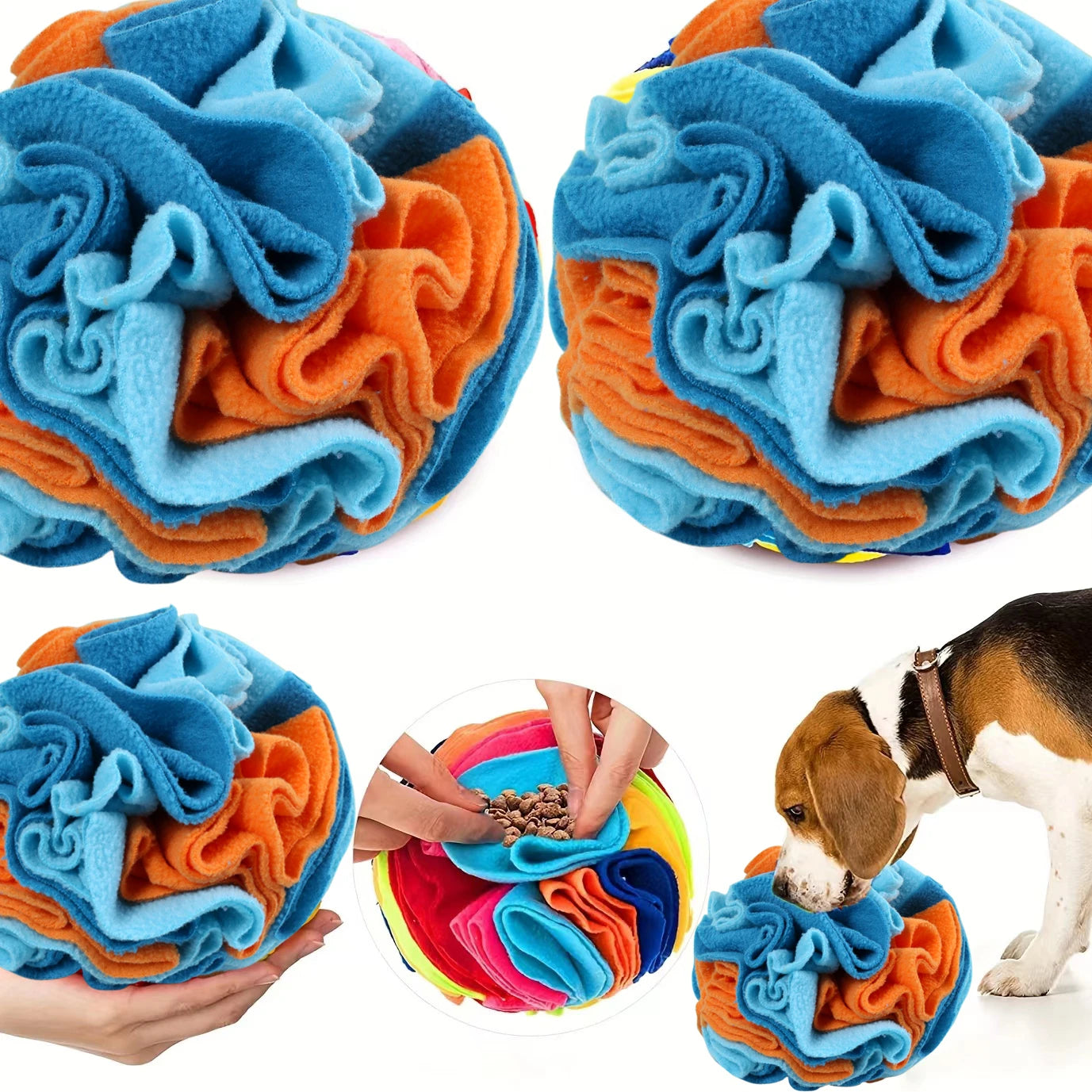 SniffSphere™ Interactive Treat Puzzle Ball for Dogs
