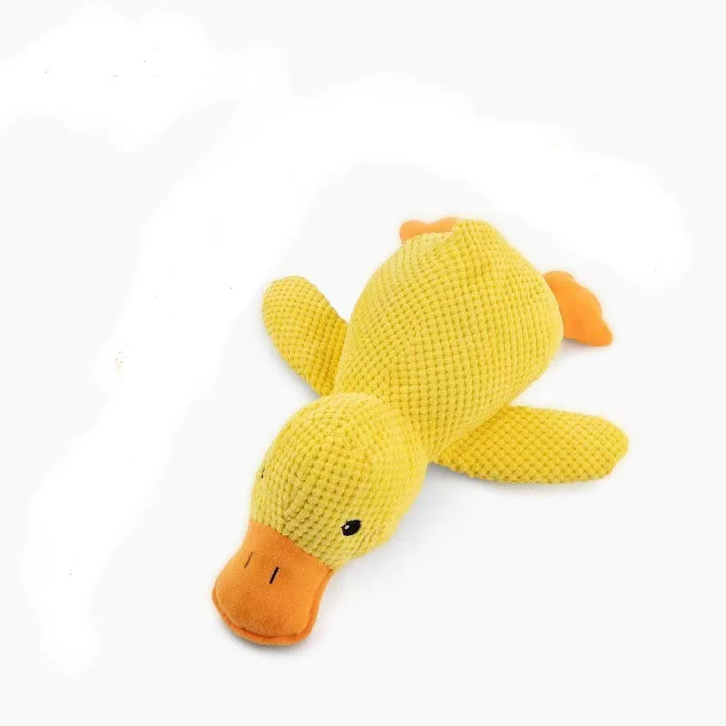 CloudRest™ Durable Squeaky Plush Duck Dog Toy