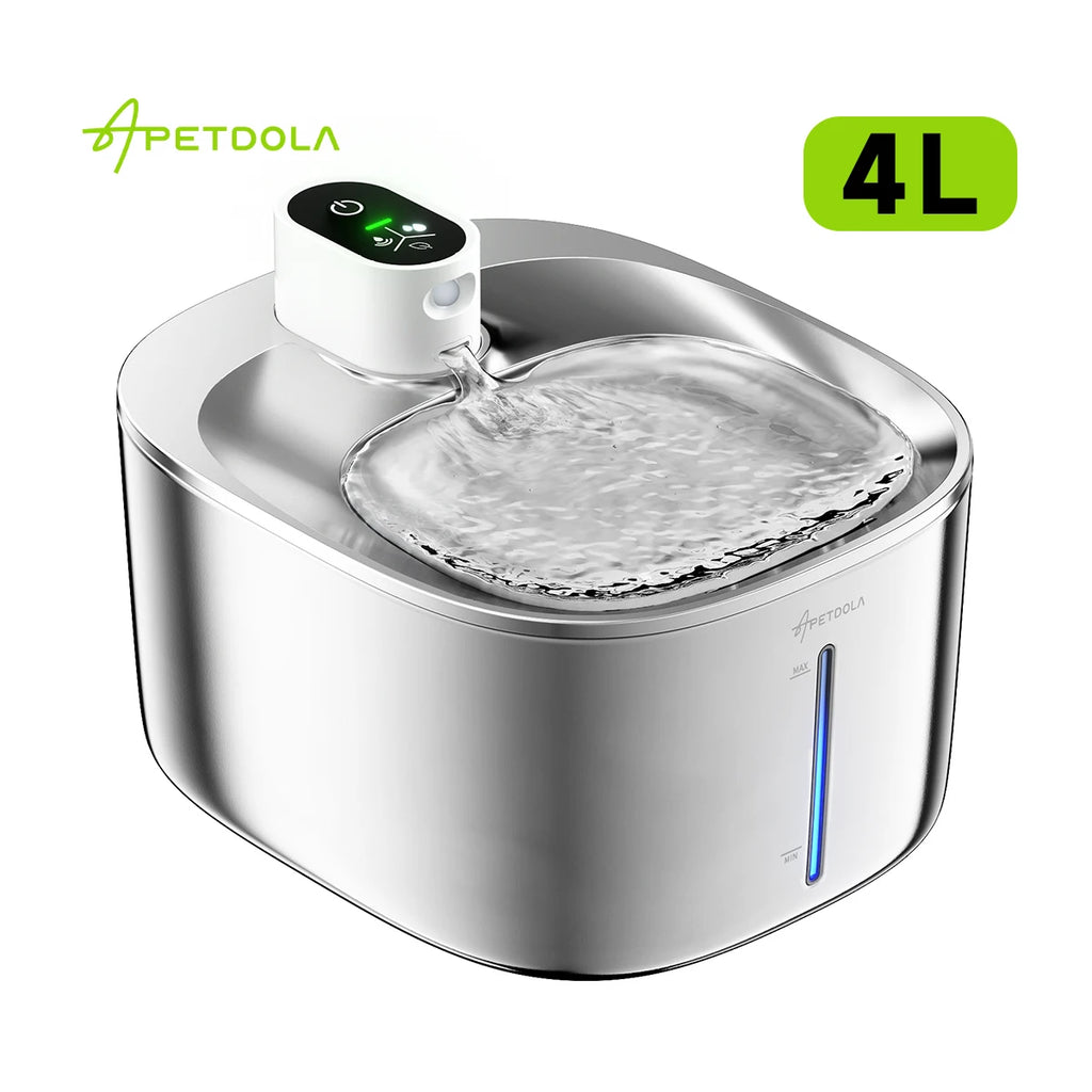 Wireless 4L Automatic Pet Water Fountain for Cats & Dogs